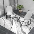 thumbnail image 2 of Outsunny 3 Pieces Patio Bistro Set, Patio Rocking Chairs Set of 2, White, 2 of 10