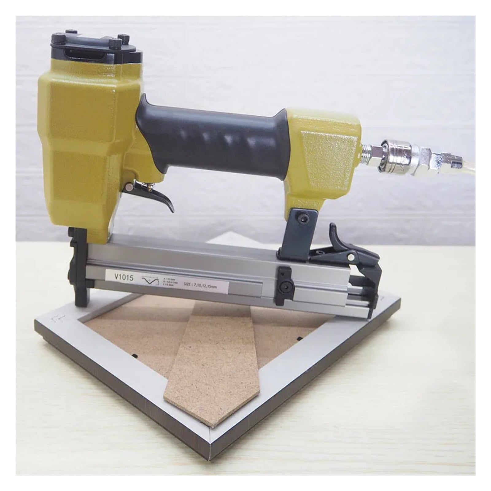 V1015B Pneumatic V Nailer Fe Nail Gun V-type Nail 4*10.3mm 7-15mm Fe Stapler ,Power Tools