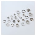 thumbnail image 3 of 30 Pcs Œillets en Bâche Métallique - Bord Roulé Type Griffe (Fer/cuivre/acier Inoxydable), 3 of 5