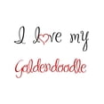 thumbnail image 2 of CafePress - I Love My Goldendoodle Throw Blanket - Soft Fleece Throw Blanket, 50"x60" Stadium Blanket, 2 of 2