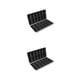 thumbnail image 2 of Yuarrent Estuche para tarjetas con 24 ranuras Caja de almacenamiento portátil Paquete de tarjetas de juego resistente al desgaste Concha Blanca 2piezas, 2 of 6