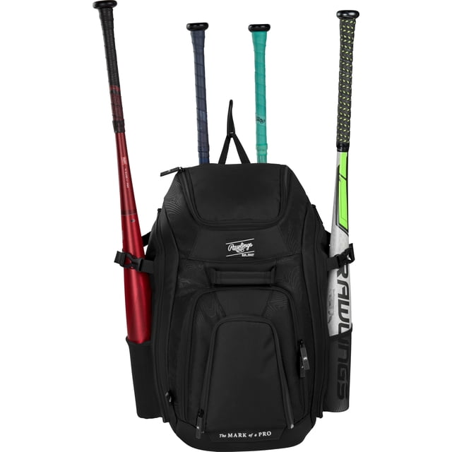 Mochila Rawlings LEGION 2.0 para Jugador de Béisbol/Softbol Negra