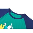 thumbnail image 2 of Topgal Boys Baseball Theme Pajamas Navy Raglan Short Sleeves Clothes Sleepwears Little Kids 2 Piece Jammies Set Size 16, 2 of 7
