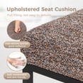 thumbnail image 3 of SUMMIT LIVING 24 inch Bar Stools with Back Set of 4 for Kitchen Dining, Counter Height Chairs, Speckled Brown, 3 of 6