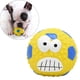 thumbnail image 3 of Juguetes para perros chillones Bolas de perro de dibujos con chirriante Juguetes de látex de goma para mascotas para razas pequeñas - Fútbol amarillo Sunnimix Perros Juguetes Pelota, 3 of 7
