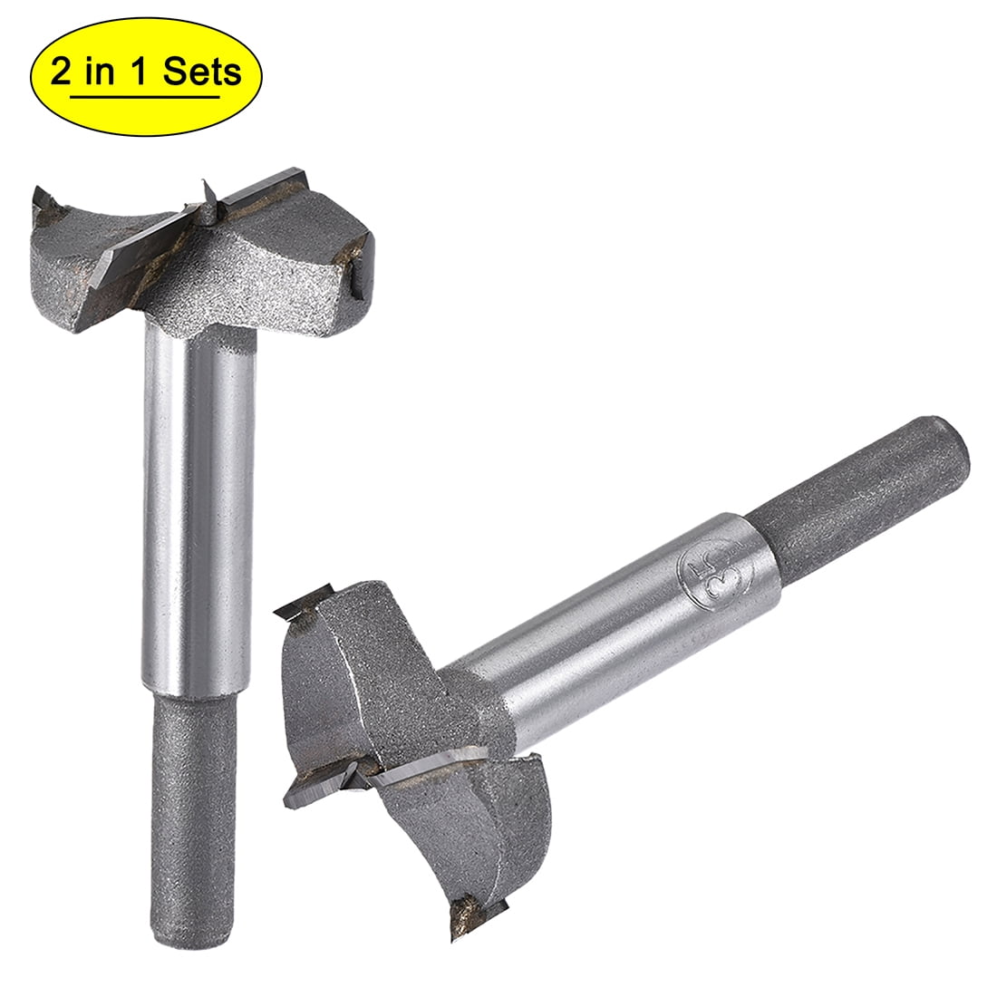 Forstner Wood Boring Drill Bits 32mm 35mm Dia. Hole Saw Carbide Alloy