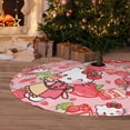 thumbnail image 6 of Lsque Sanrio Print Christmas Tree Skirt, Tree Skirt with Ties or Velcro, Perfect for Holiday Decorations, Halloween, and New Year-36", 6 of 7