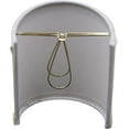 thumbnail image 5 of Clip On 4.25 Inch Wall Sconce Shield Half Lamp Shade, 5 of 6