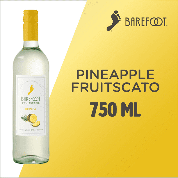 Barefoot Fruitscato Pineapple White Wine 750ml