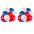thumbnail image 1 of Paquete de 120 Globos Rojos Blancos Y Azules Globos de Fiesta de Látex de 12 Pulgadas Decoración para Fiestas de Cumpleaños para Todas Las Ocasiones, 1 of 5