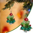 thumbnail image 1 of Teissuly Christmas Tree Pendant Hairpins, Hair Ornaments, Earrings Christmas Contrast Crystal Teissuly WER202311016757, 1 of 9