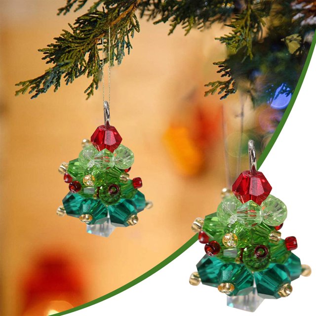 Teissuly Christmas Tree Pendant Hairpins, Hair Ornaments, Earrings Christmas Contrast Crystal Teissuly WER202311016757