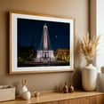 thumbnail image 4 of Baltimore's Washington Monument - Baltimore Maryland Photography Oak Framed Wall Art Print 12 x 18 inches, 4 of 6