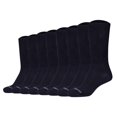 thumbnail image 1 of Calcetines Camano unisex, paquete de 8 - Calcetines orgánicos para diabéticos, calcetines para diabéticos, lisos Azul oscuro 35-38, 1 of 3