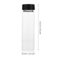 thumbnail image 2 of WHAMVOX  12 Pcs Glass Sample Vial Simple Refillable Transparent Travel, 2 of 8