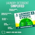 thumbnail image 5 of Sudstainables Laundry Detergent Sheets, 30 Laundry Sheets for 60 Loads, Lemon Scent, 5 of 6