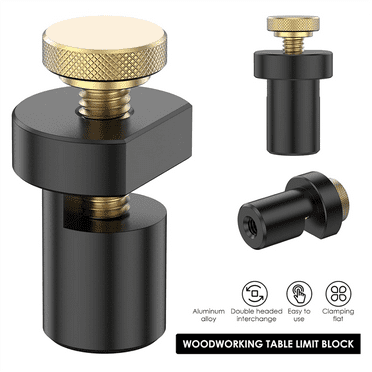 2-Pack Bench Dog Clamps For 3/4" & 19mm Dog Holes - Quick-Ratchet Workholding For MFT Tables