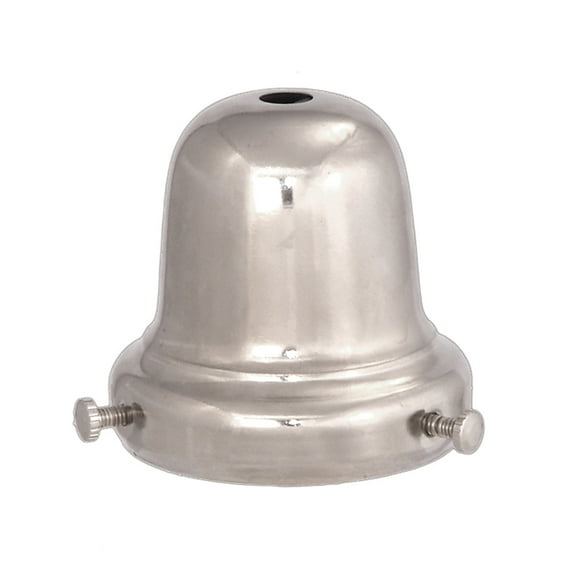 B&P Lamp® 2 1/4" Fitter, Nickel Plated Bell-Type Shade Holder
