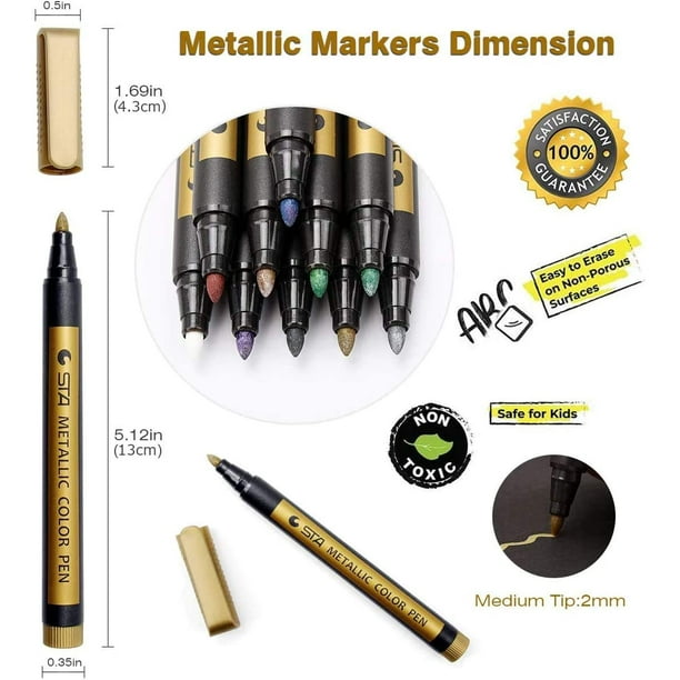 Metallic markers deals