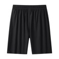 thumbnail image 2 of Cmfcve Men's Athletic Shorts Plus Size Versatile Lightweight Mens Shorts 5 Inch Elastic Waist Zip-Pocket Gym Shorts, 2 of 8