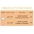 thumbnail image 5 of STATINT Stain and Waterproof Tablecloth, Wrinkle Resistant Table Cover, Indoor and Outdoor Use, vinyl, 55 in. x 106 in., 5 of 7