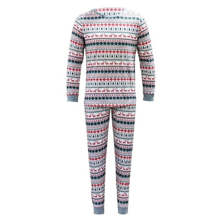

Whole Family Decoration Spring Autumn Christmas New Year Parent Child Leisure Party Home Furnishings Parent Child Dress Set Pajamas