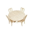 thumbnail image 2 of BingLTD - 48" Wide 30" Tall Taylor Round Dining Table Set for Kitchen, Dining Room with 4 Built Avery Chairs, 2 of 2
