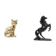 thumbnail image 1 of Figura de escritorio,Estatua de gato en estante,escritorio,oficina,decoración del hogar,Figura decorativa de escritorio de cerámica para decoración del hogar,Estatua de caballo,Estatua de, 1 of 8