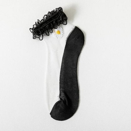 

Egmy Women Mesh Ladies Breathability Patchwork Thin Socks Women’S Stockings