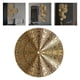thumbnail image 3 of 2x Geométrico Montaje en pared Arte Colgante de pared Escultura Hierro de oro Artesanía Fondo para sa de Granja Decorativo Boda Oficin perfecl Arte de pared de hierro, 3 of 8