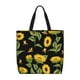 thumbnail image 1 of Balery Bees and Sunflowers Bolsa de Mano para Mujeres con Cremallera, Bolsa de Gimnasio con Compartimentos, Bolsa para Laptop, Bolsa para Trabajo, 1 of 7