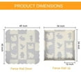thumbnail image 3 of 25 Pcs Soft EVA Foam Baby Children Play Mat Floor Mats for Tummy Time & Crawling, 3 of 8
