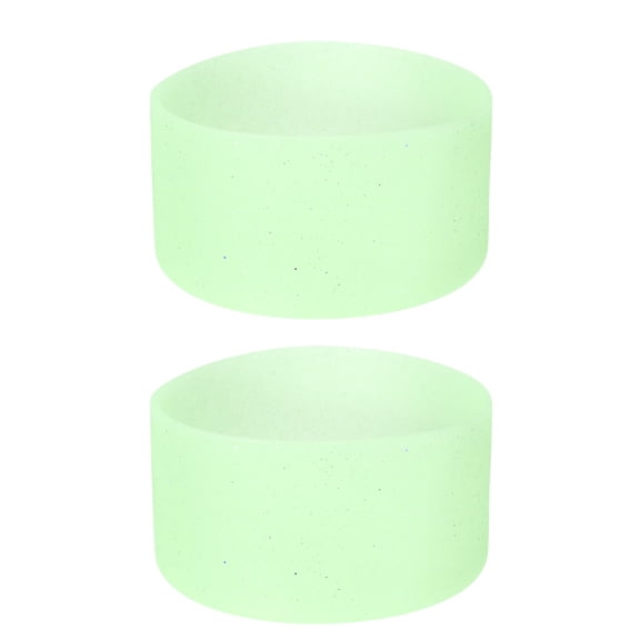 2pcs Protective Silicone Boot Sleeve for 20/30/40oz Water Bottles Protective Sleeve Green