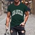 thumbnail image 5 of Camisetas de Manga Larga para Hombres Blusa de Cuello Redondo de Impresión Deportiva, Camiseta de Manga Corta de Moda para la Primavera Y Diaria, 5 of 5