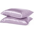 thumbnail image 2 of pillow case with zipper, 2 pillow cases (king, lavender), 2 of 2