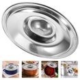 thumbnail image 3 of Tapa universal de acero inoxidable de 10 cm, minitapa de acero inoxidable para cuenco, tapa para olla, tapa para cuenco de condimentos, tapa de repuesto para utensilios de cocina, 3 of 7