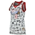thumbnail image 2 of Women's Mitchell & Ness Allen Iverson White Philadelphia 76ers 2000 Doodle Swingman Jersey, 2 of 3