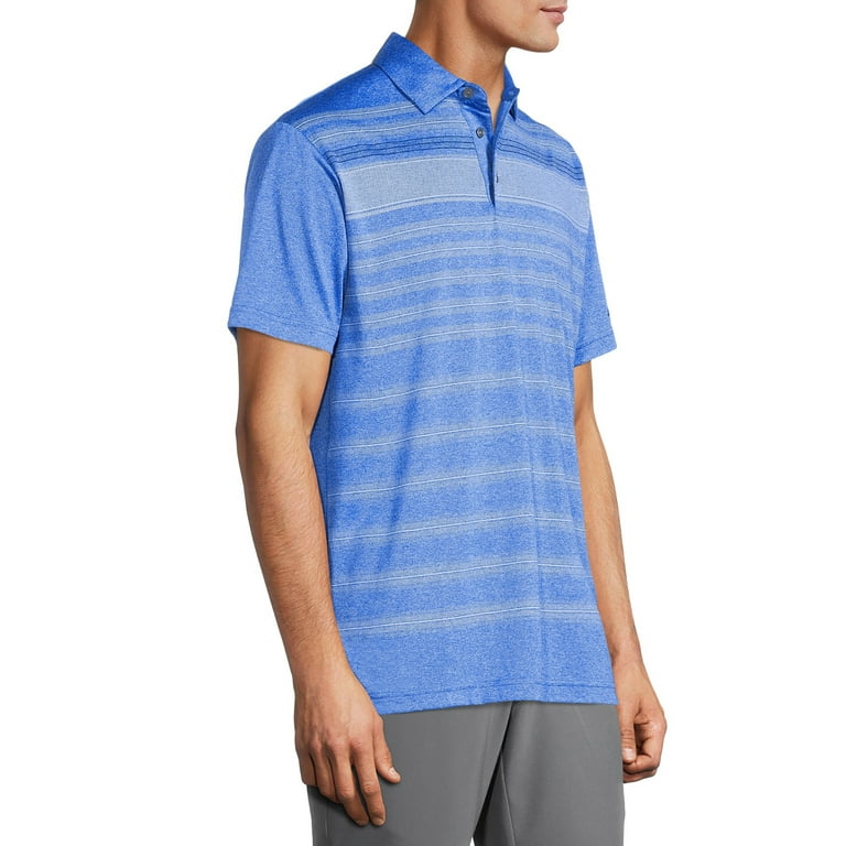 Ben Hogan Performance Men's Graphic Chest Print Golf Polo Shirt