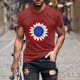 thumbnail image 1 of Tops para hombre, blusas y camisas de manga corta con cuello redondo para hombre, jersey informal de moda con estampado para hombre, camiseta de manga corta con cuello redondo, blusa de poliéster para, 1 of 5
