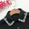 thumbnail image 4 of Camicover 2 pieces Fake Collar Detachable Dickey Collar Half Shirt Blouse Collar for Women, 4 of 7