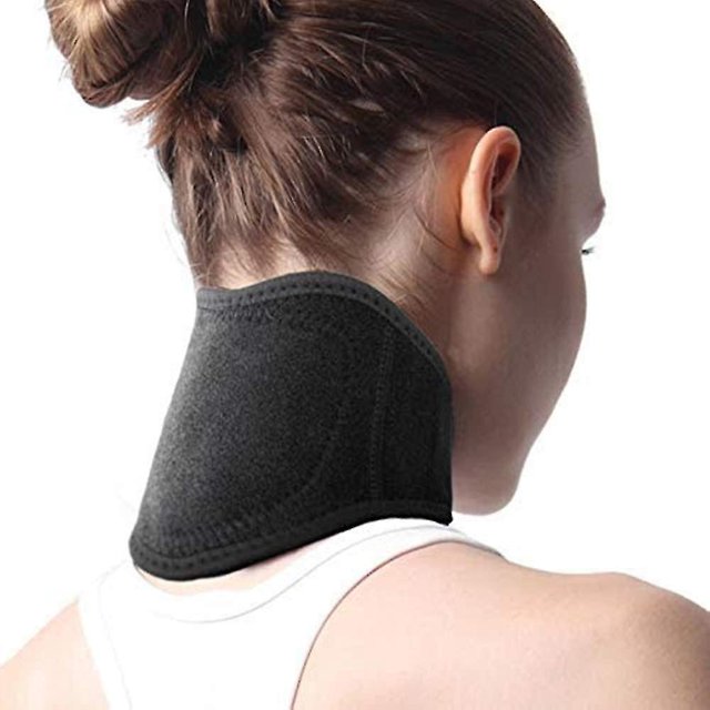 Neck Support Brace For Pain Relief And Bone Relaxer Self Heating Cervical Wrap Suffer Adjustable