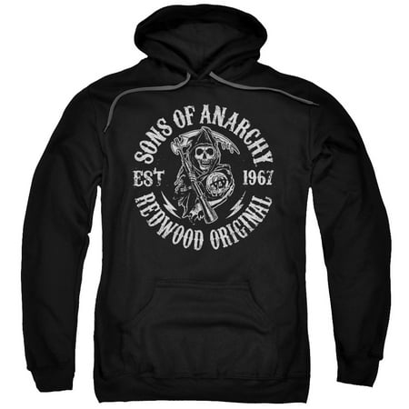 Anarchy Hoody - Sons Of Anarchy - Redwood Originals - Pull-Over Hoodie - XXX-Large