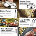 thumbnail image 6 of GVDV 140-Piece Griddle Accessories Kit, BBQ Grill Tools Set with Spatulas & Utensils for Blackstone, Camp Chef, Indoor & Outdoor Cooking, 6 of 8