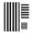 Black Grey, variant on Navy Blue Grey Striped Towel Set of 3, Soft Microfiber Bath Towels, Hand Towel, Washcloths, Farmhouse Stripes Minimalist Quick-Dry Absorbent Towels for Bathroom Kitchen Hotel Beach Gym Spa
