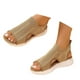 thumbnail image 3 of WILLBEST Sandalias De Mujer De Playa, Sandalias Modernas Para Mujer Con Diseño De Punta Abierta Para Uso Diario, Parte Superior De Malla Transpirable Y Suela Plana Cómoda Para Atuendos De Verano., 3 of 8
