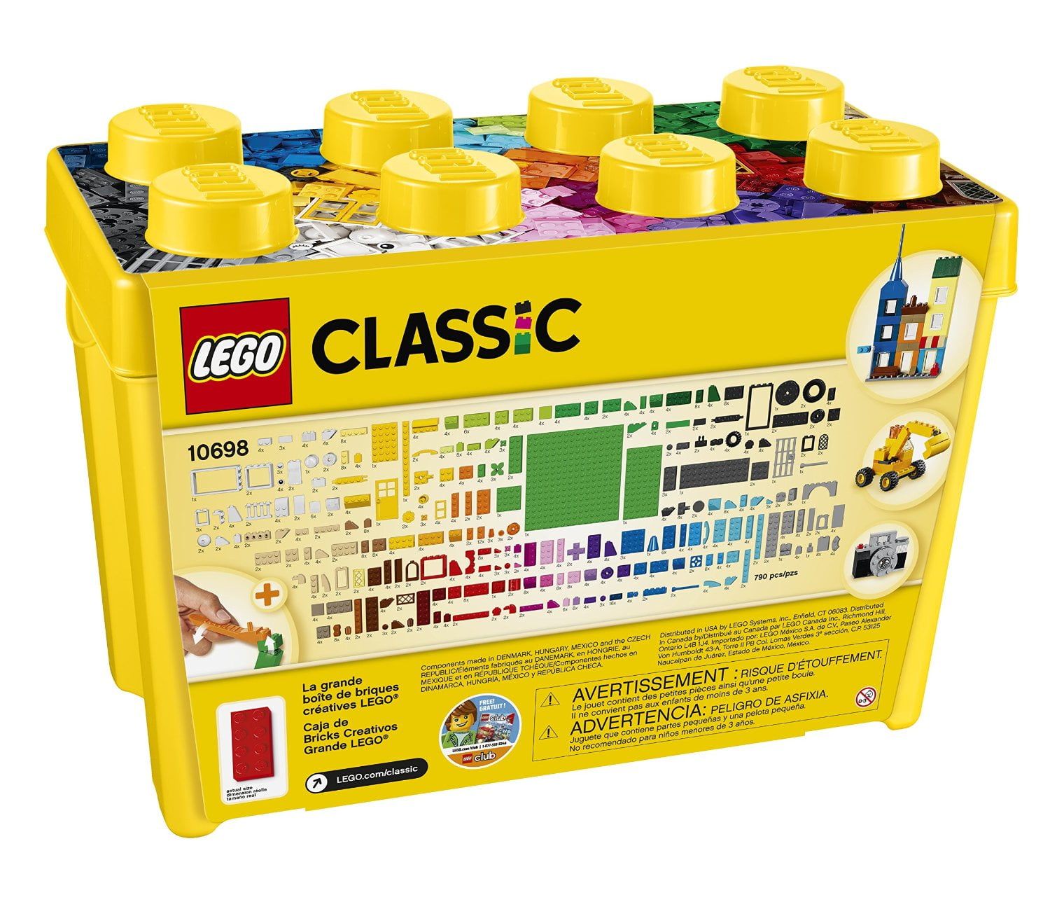lego classic 790 pieces