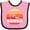 Pink and Black, variant on Inktastic Maui Hawaii Retro Sunset Boys or Girls Baby Bib