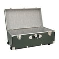 thumbnail image 3 of Seward Trunks Wheeled Wood Storage Box with Lock, Multicolor, 3 of 6