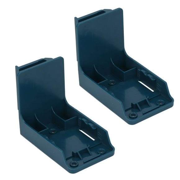 Battery Holder Mount,2PCS Battery Holder Dual Battery Wall Mount Holder Battery Storage Rack Built for the Future