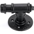 thumbnail image 2 of Jinsinto 2pcs Vintage Industrial Iron Pipe Coat Hat Hook - Wall Mounted Retro Pipe Hook Hanger Holder Hanging Storage Rack For Robe, Towel, Bag, Umbrella, 2 of 5